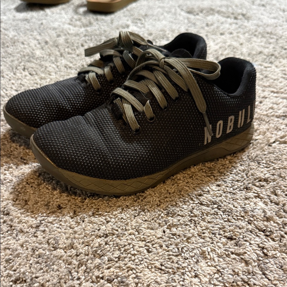 NOBULL Women’s Black and Olive Athletic Shoes